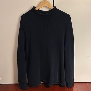 Unisex JCrew 1988 Rollneck Cotton Navy